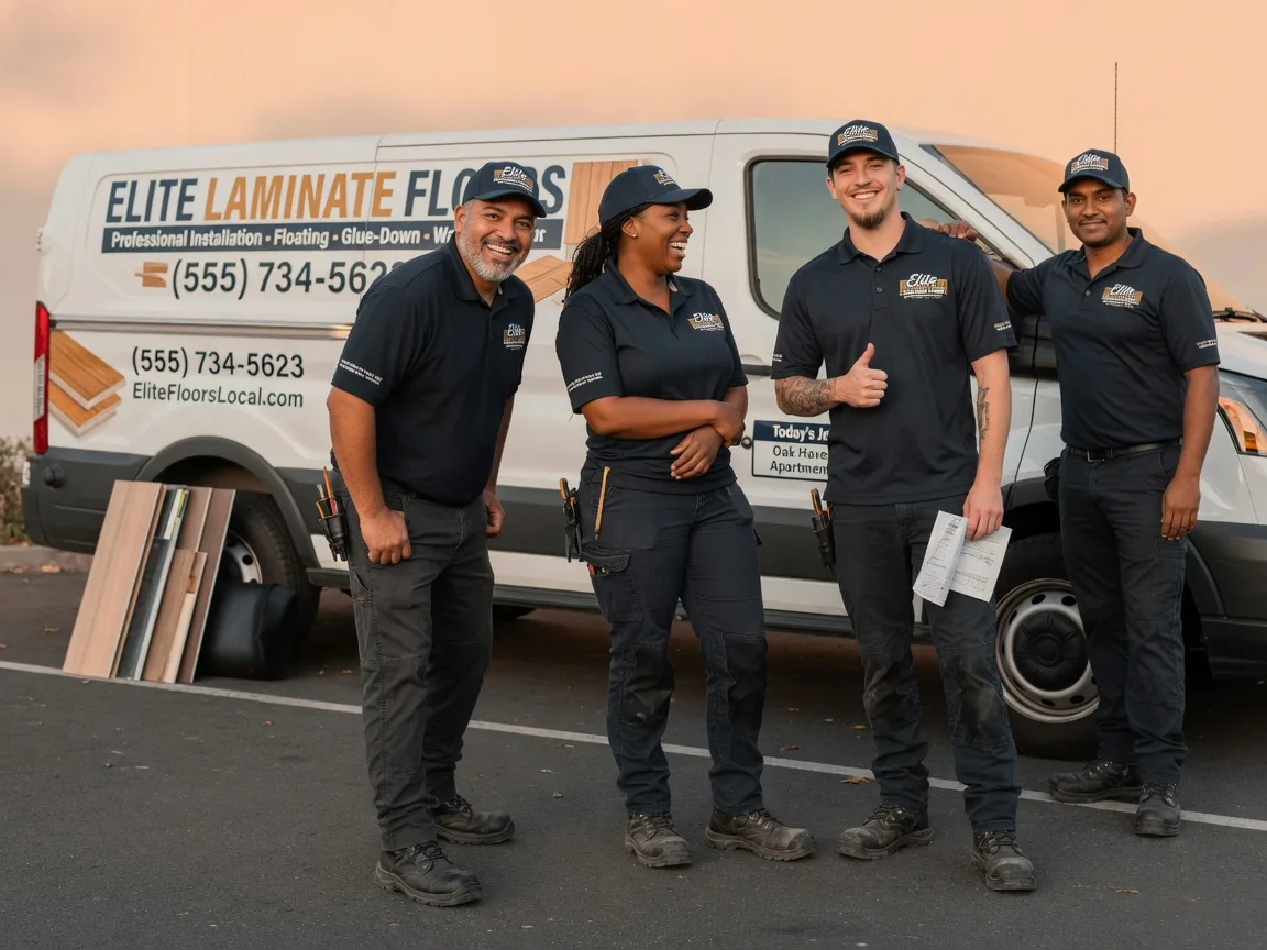 Laminate flooring installation company in Mason City, IA